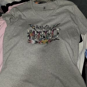 Gildan Gray Perfectly Imperfect Tee